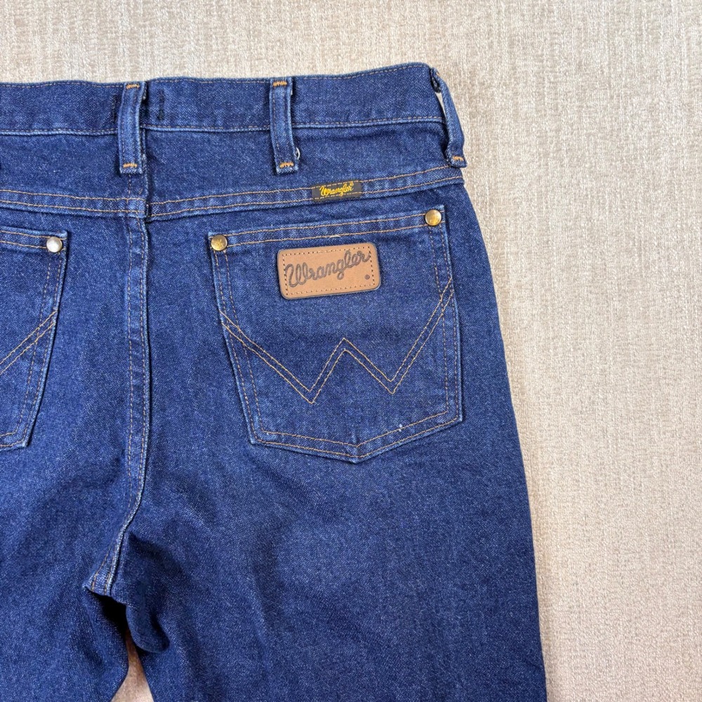 Wrangler Premium Performance Cowboy Cut Slim Style Jeans 36MWZ 31x30 Dark Wash